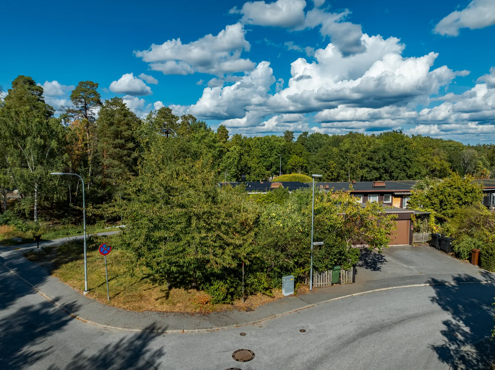 Radhus, Yxvägen 1, Rudboda, Lidingö