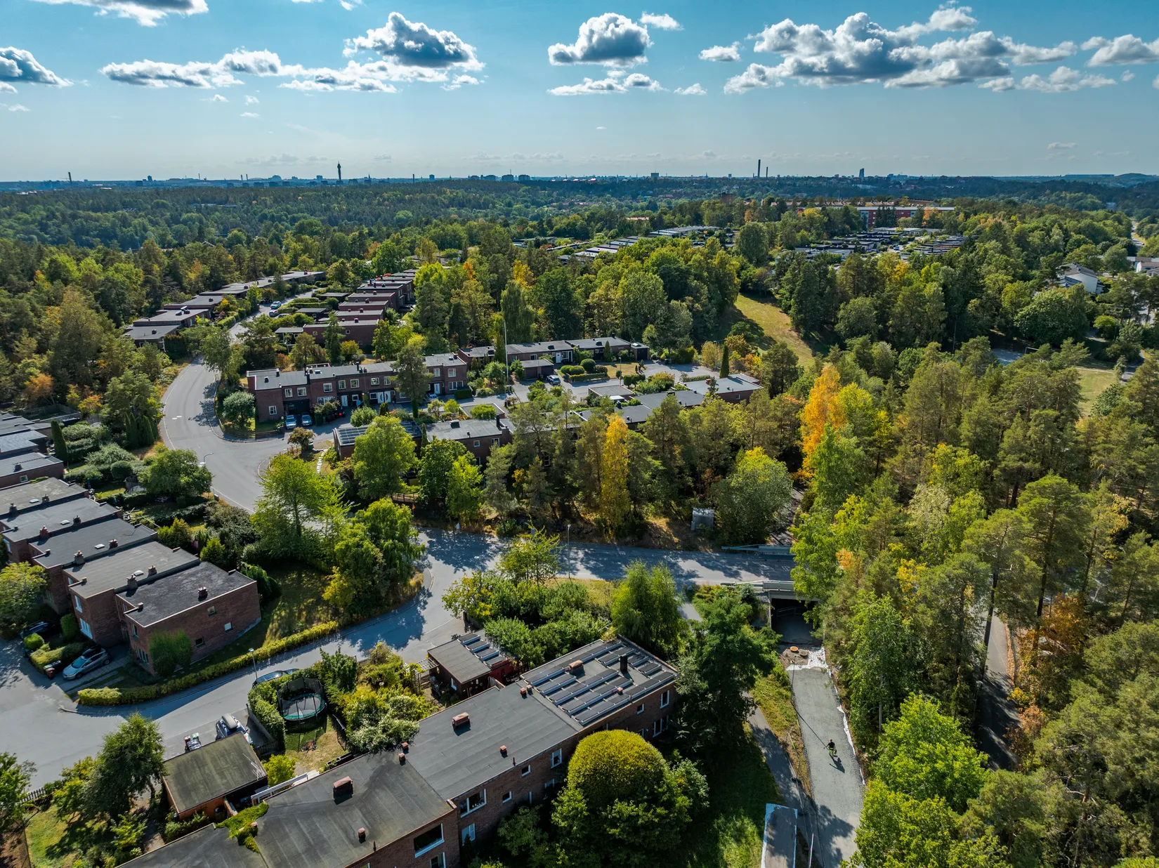 Radhus, Yxvägen 1, Rudboda, Lidingö