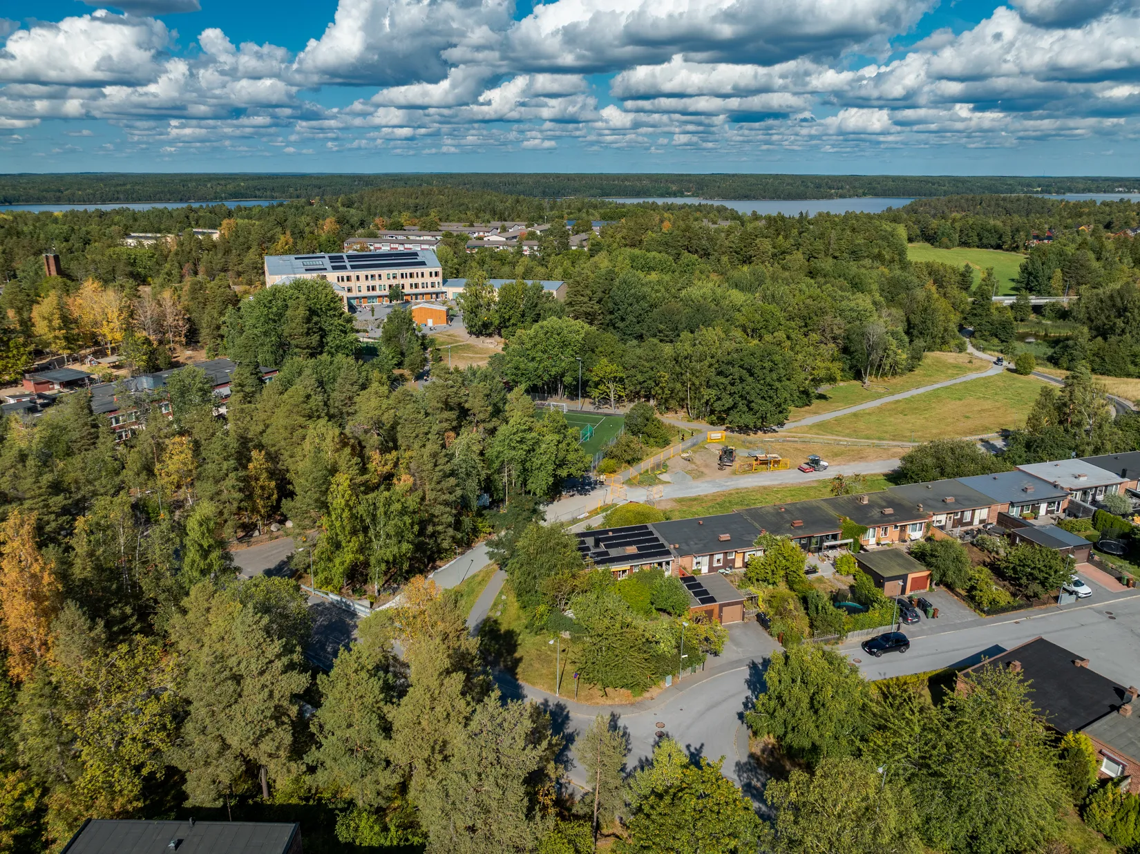 Radhus, Yxvägen 1, Rudboda, Lidingö