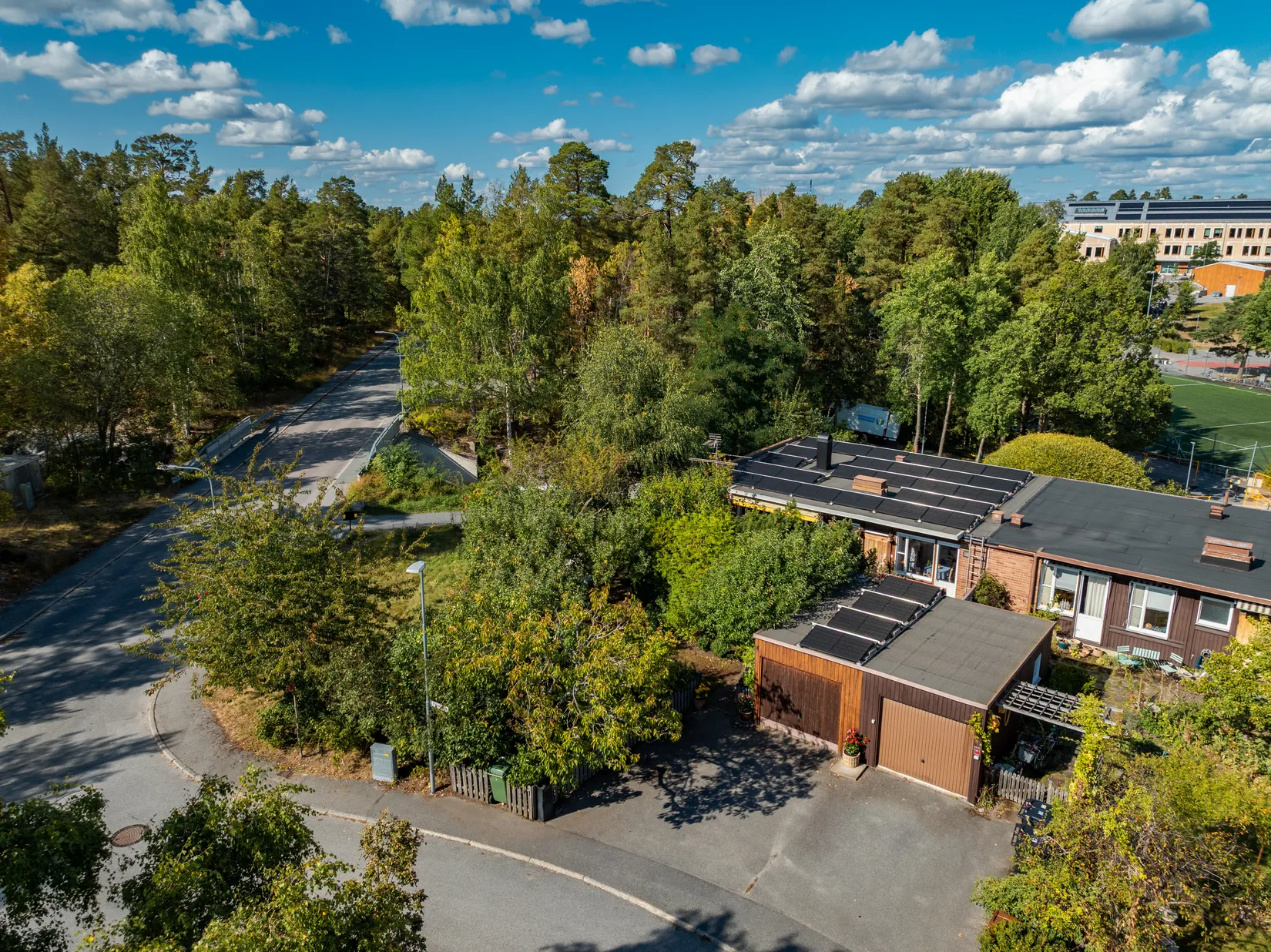 Radhus, Yxvägen 1, Rudboda, Lidingö