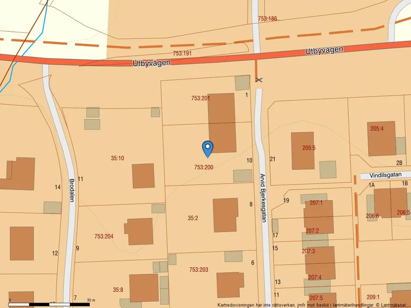 Radhus, Arvid Bjerkesgatan 10, Utby, Göteborg