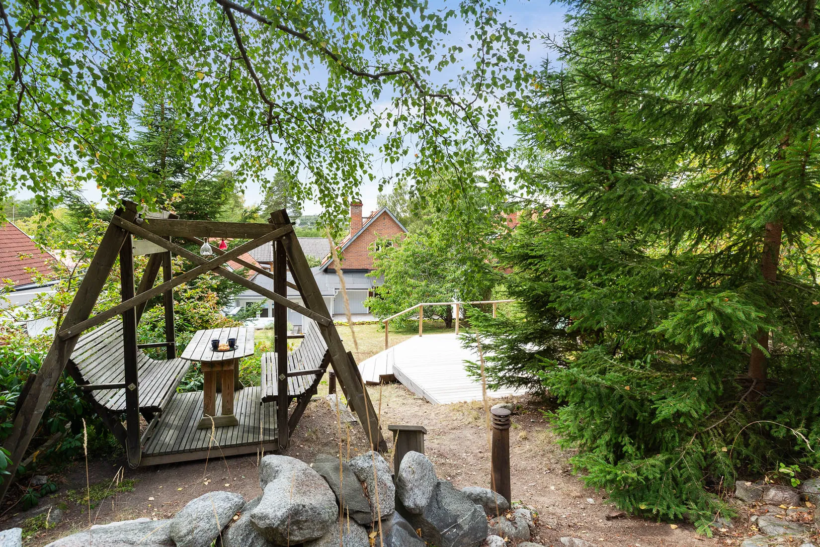 Radhus, Ekhammarsvägen 44, Gamla Kungsängen, Upplands-Bro
