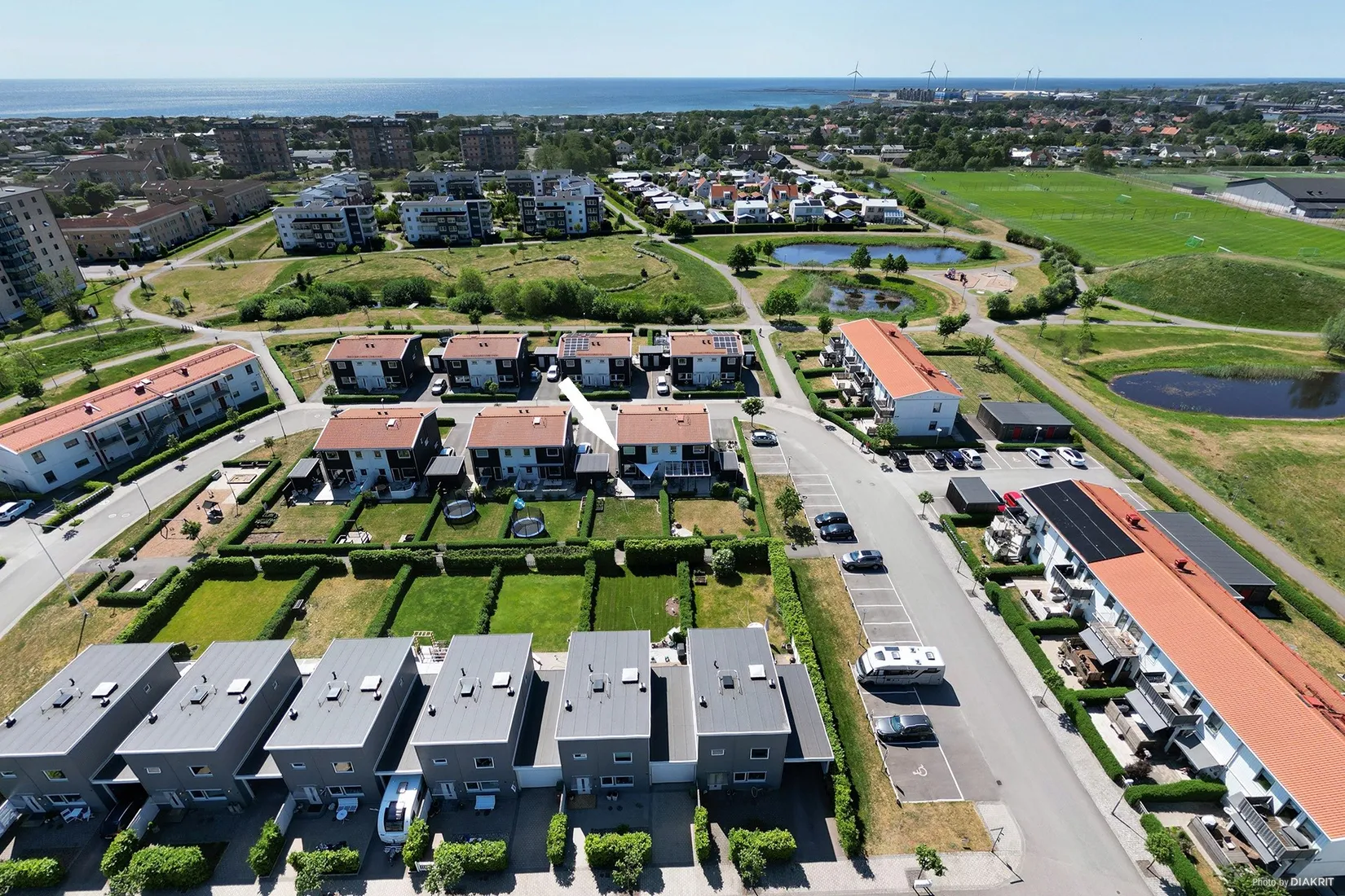 Radhus, Spireastigen 10B, Kristineslätt, Falkenberg