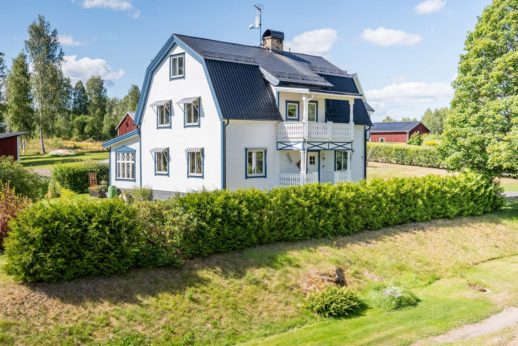Villa, Kollerud 15A & 15B, Fensbol med omnejd, Torsby