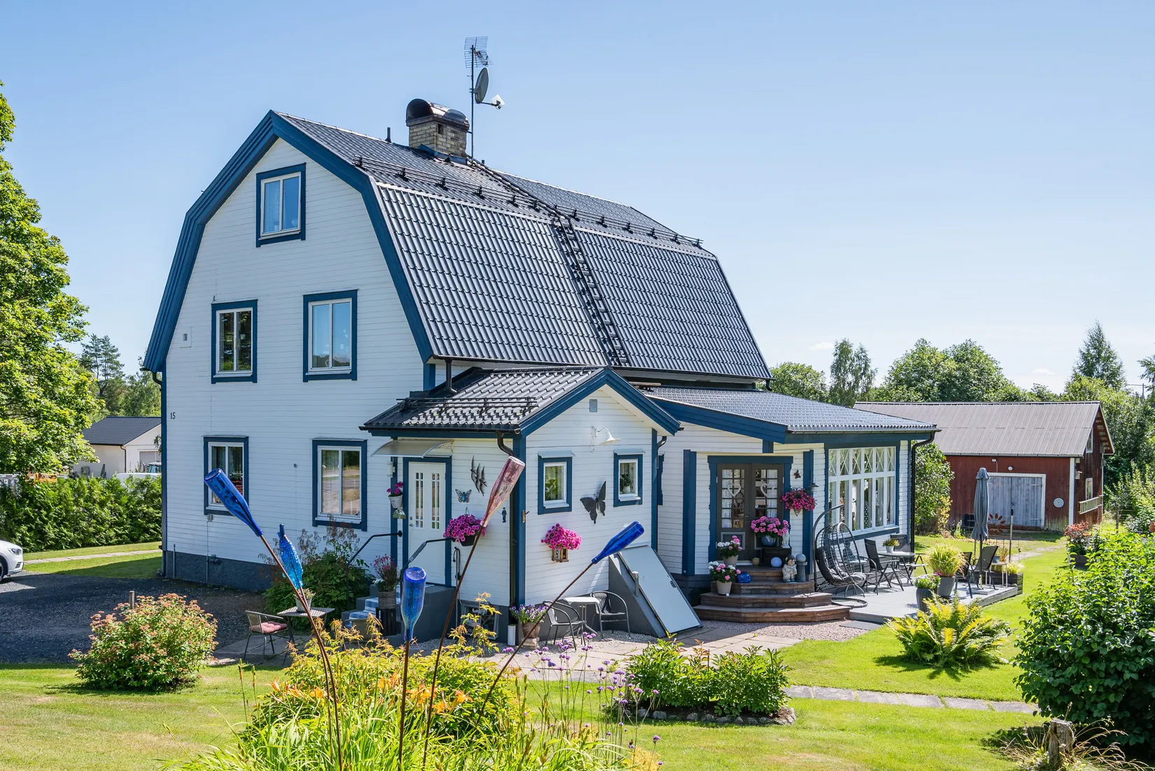 Villa, Kollerud 15A & 15B, Fensbol med omnejd, Torsby
