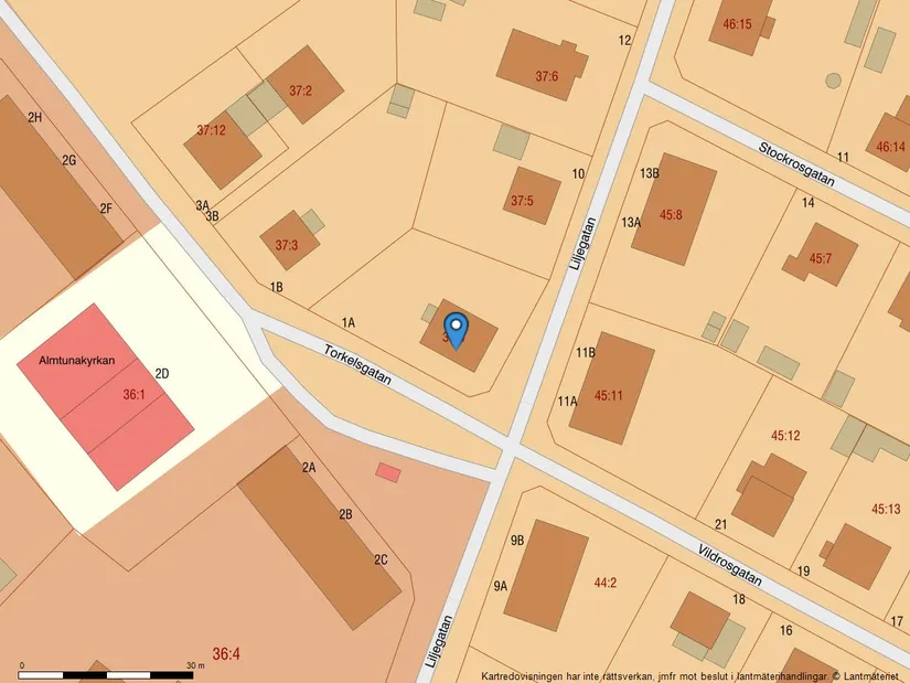 Villa, Liljegatan 8, Fålhagen, Uppsala