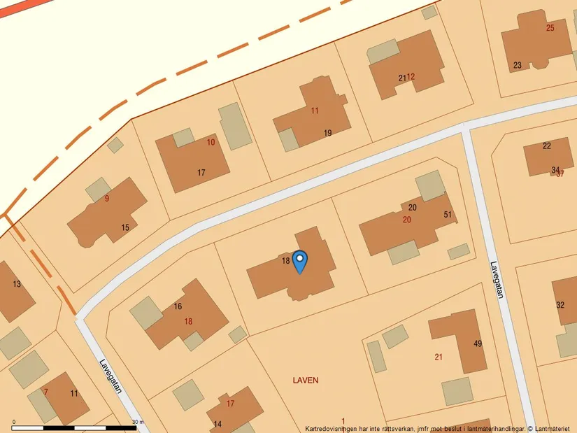 Villa, Lavegatan 18, Brottberga, Västerås