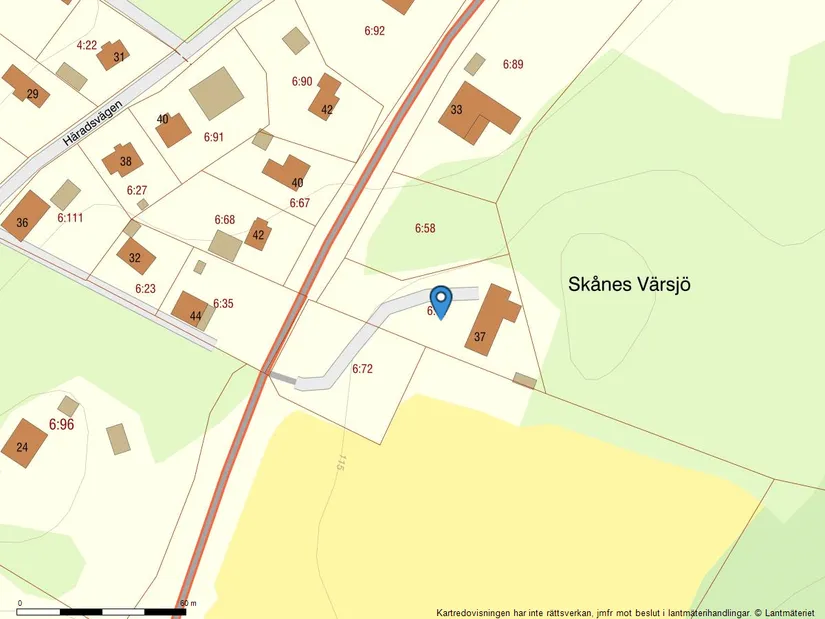 Villa, Örkelljungavägen 37, Värsjö, Örkelljunga