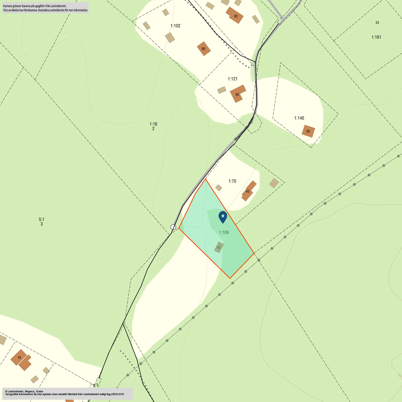 Fritidshus, Skarmsundsvägen 45, Yxlan - Skarmsund, Norrtälje
