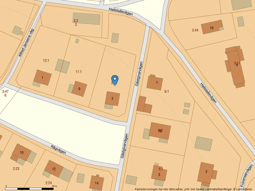 Villa, Gästgivarvägen 2, Sanna, Hudiksvall