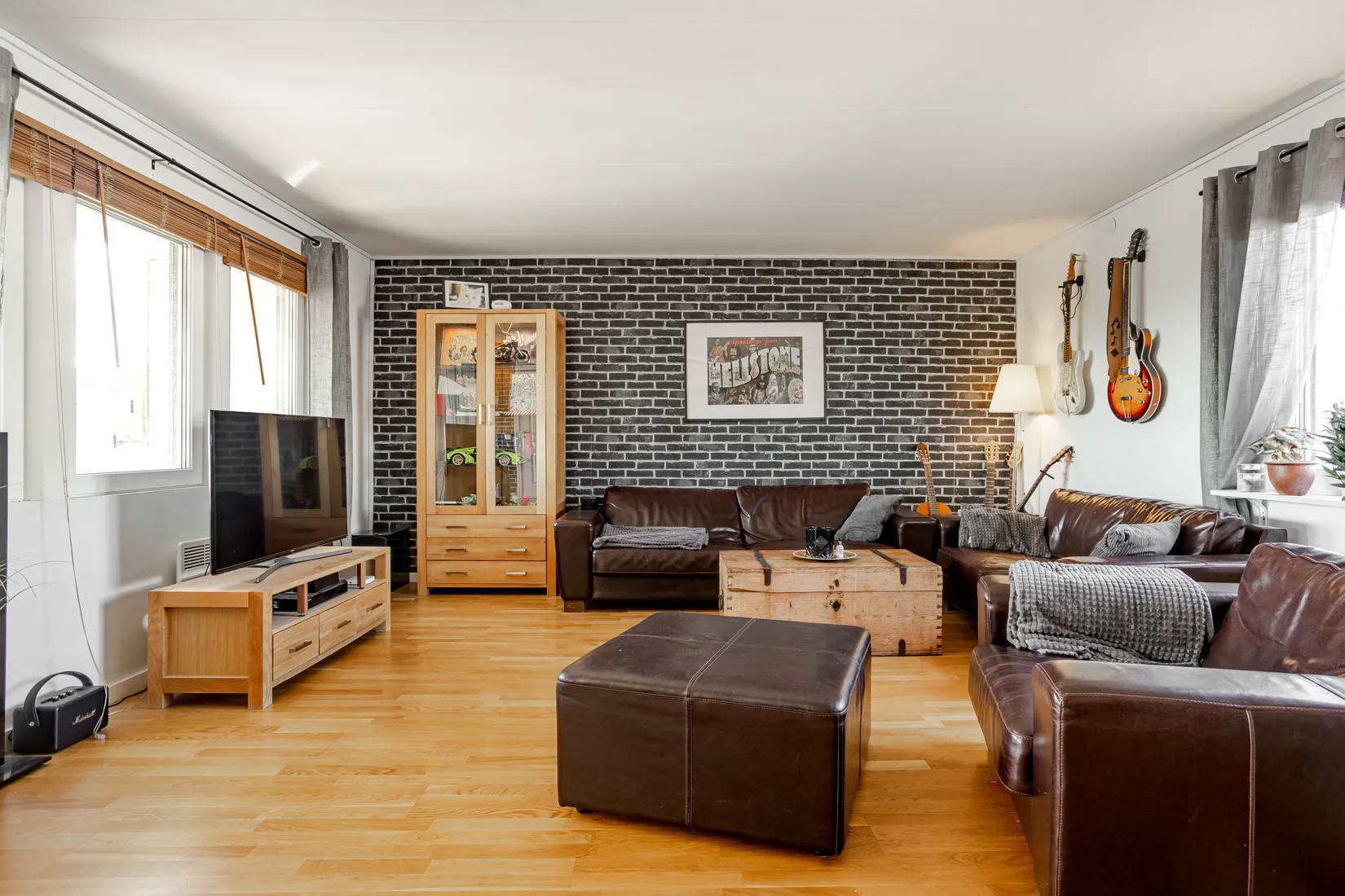 Radhus, Bakstuguvägen 3, Klockarberget, Sundsvall