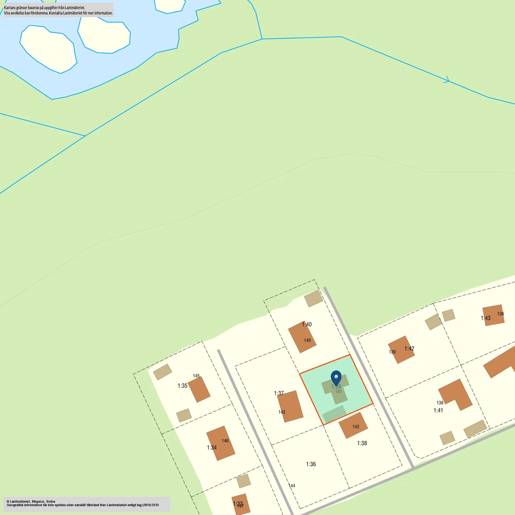 Fritidshus, Smedsskogen 141, Smedsskogen, Hjo