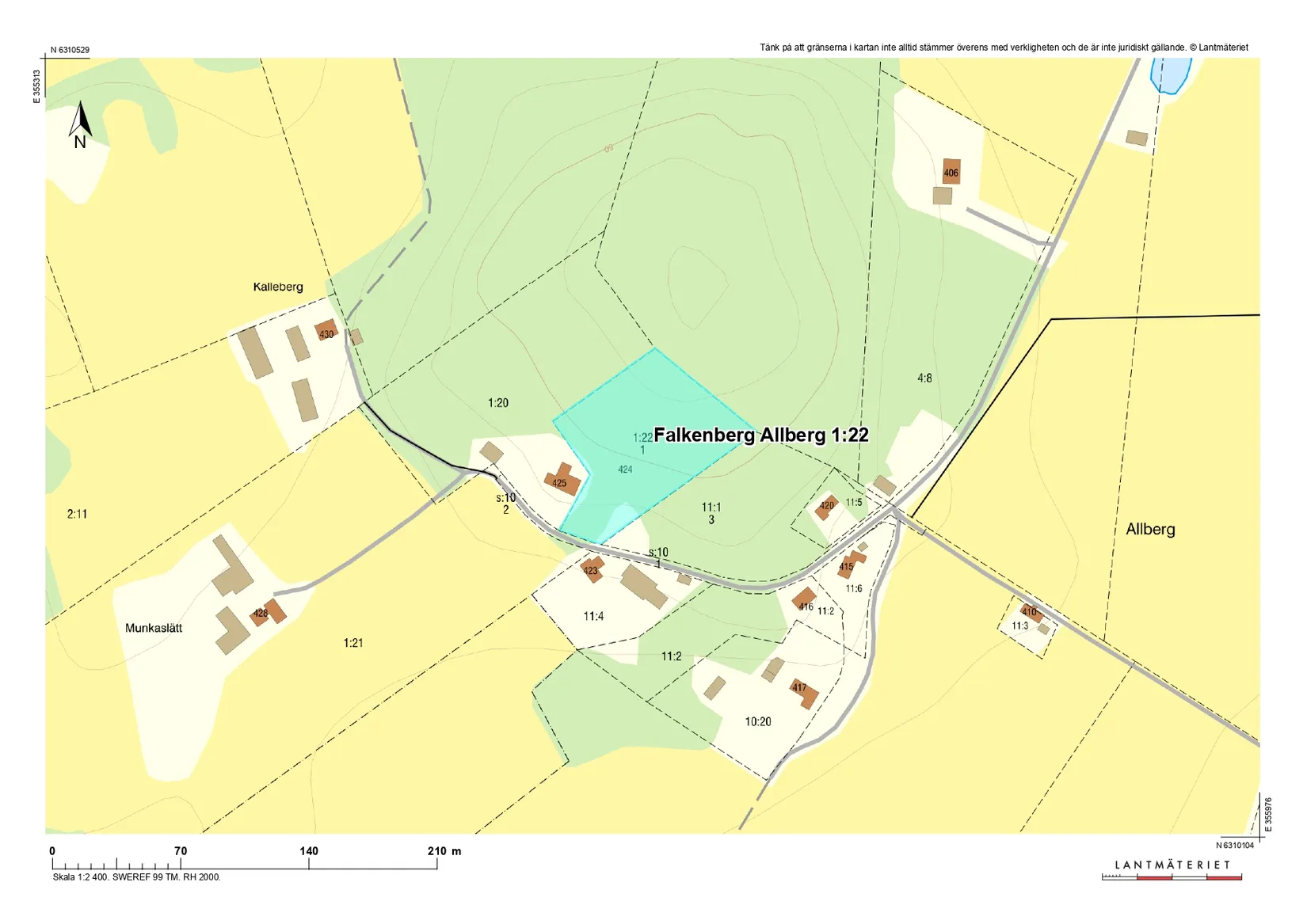 Villa, Allberg 424, Heberg, Falkenberg