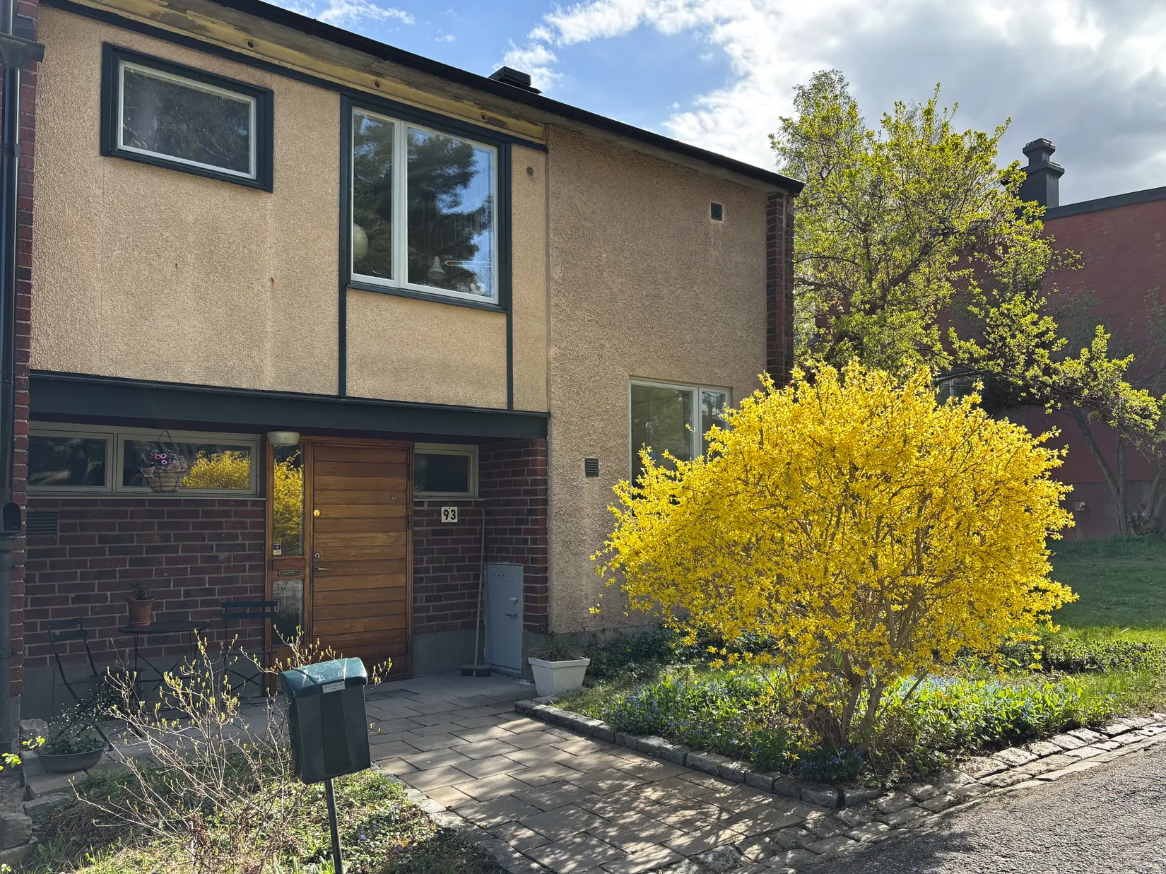 Radhus, Riksrådsvägen 93, Bagarmossen, Stockholm
