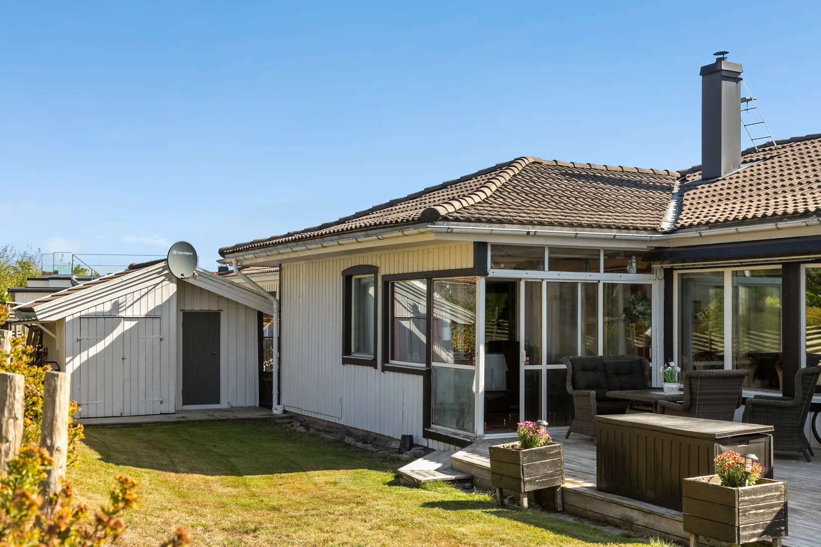 Villa, Södra Näsvägen 26B och 26C, Södra Näs, Varberg