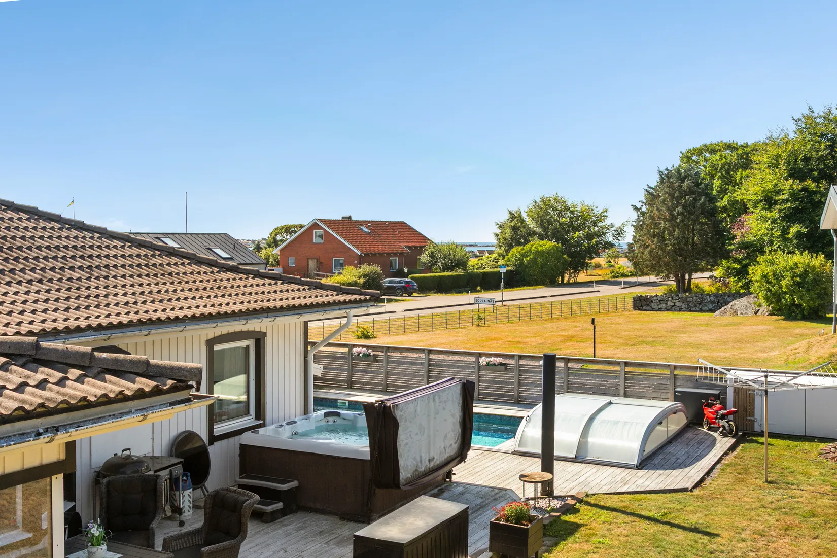 Villa, Södra Näsvägen 26B och 26C, Södra Näs, Varberg