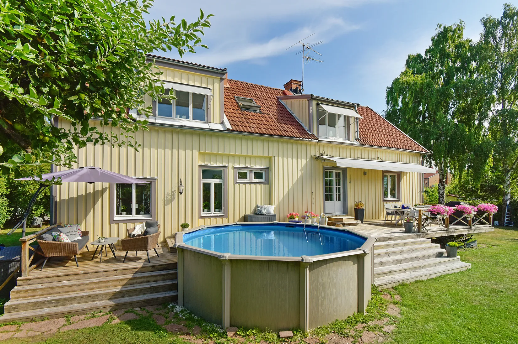 Villa, Tallstubbsbacken 25, Spånga Solhem, Stockholm