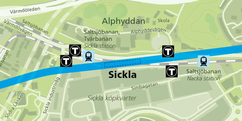 Bostadsrätt, Alphyddevägen 9, 14 tr, Alphyddan, Nacka