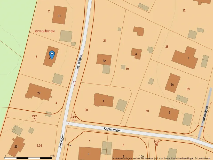 Villa, Kyrkvägen 29, Täby Kyrkby, Täby