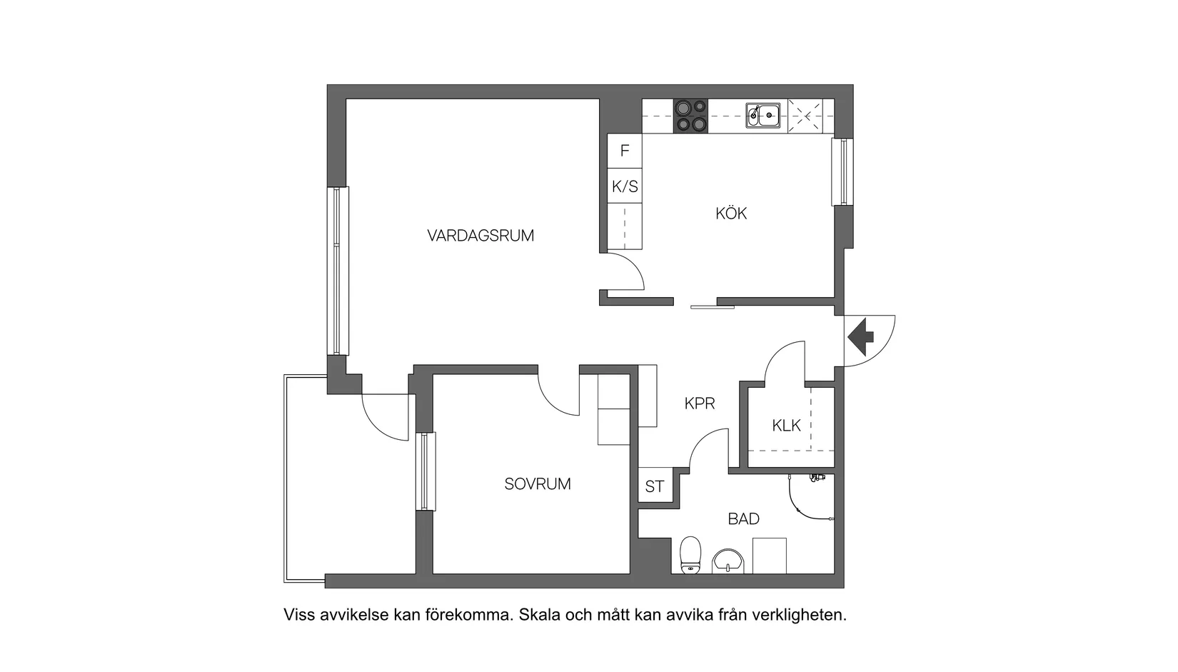 Bostadsrätt, Ostvägen 47B, Ersboda, Umeå