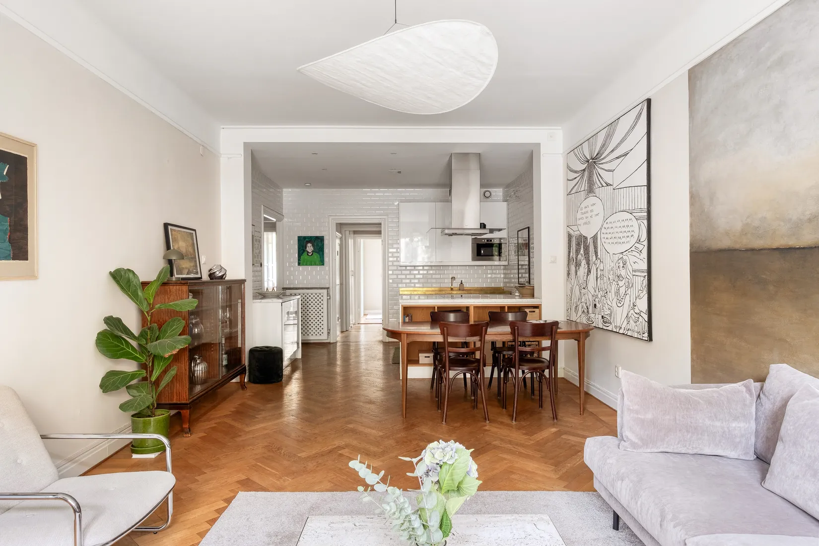 Bostadsrätt, Strindbergsgatan 41, Gärdet, Stockholm
