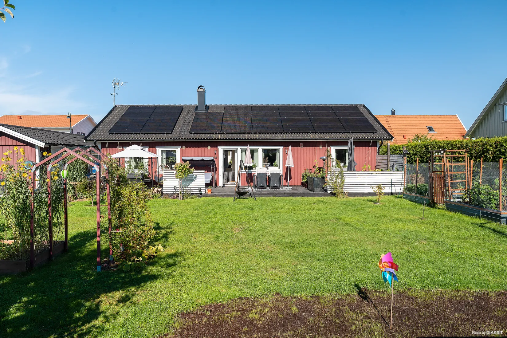 Villa, Spaljévägen 6, Rosenägnarna, Upplands-Bro
