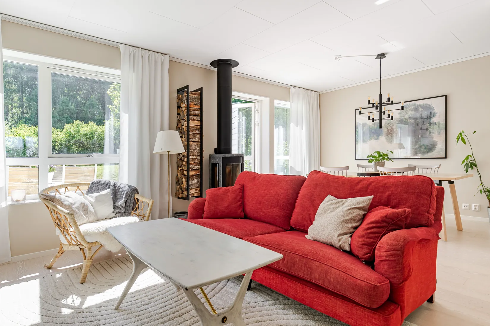 Radhus, Blåeldsbågen 40, Sturefors, Linköping