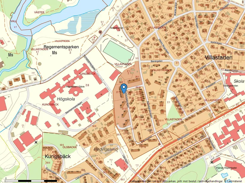 Bostadsrätt, Fredriksdalsvägen 4B, Villastaden, Gävle