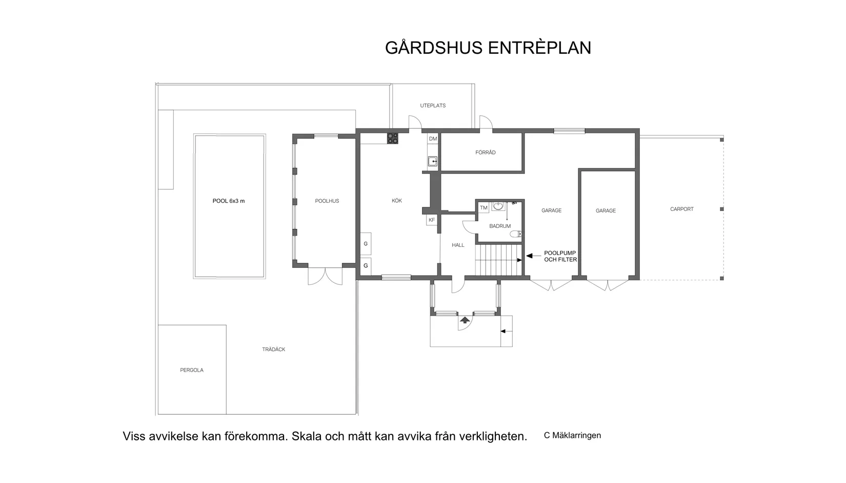 Villa, Gamla vägen 7, Tillberga, Västerås
