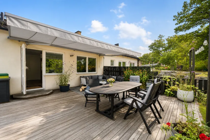 Radhus, Ekshäradsgatan 67, Farsta strand, Stockholm