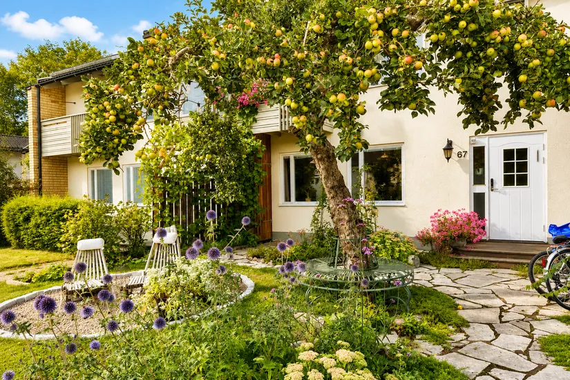 Radhus, Ekshäradsgatan 67, Farsta strand, Stockholm