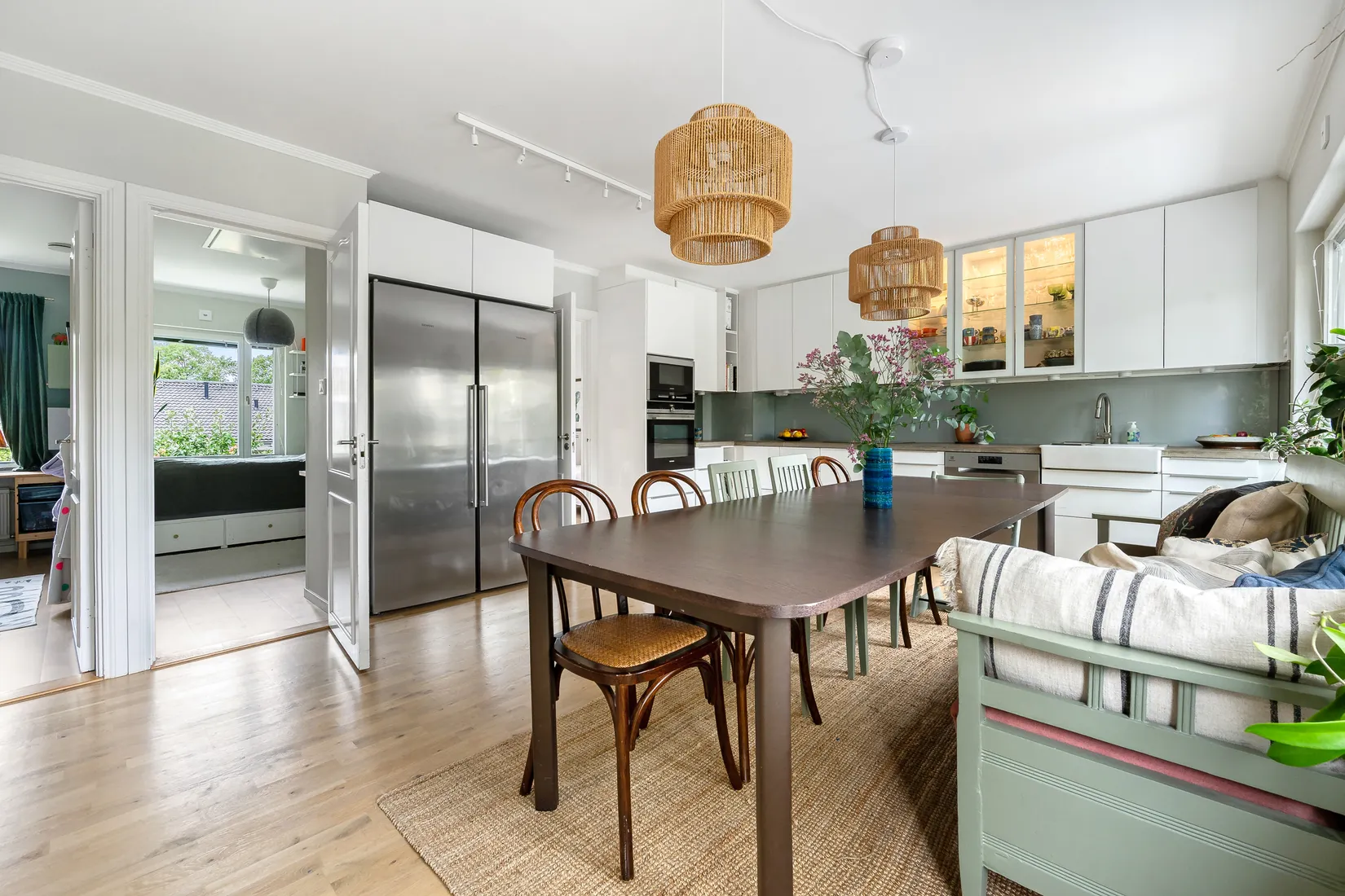 Radhus, Ekshäradsgatan 67, Farsta strand, Stockholm