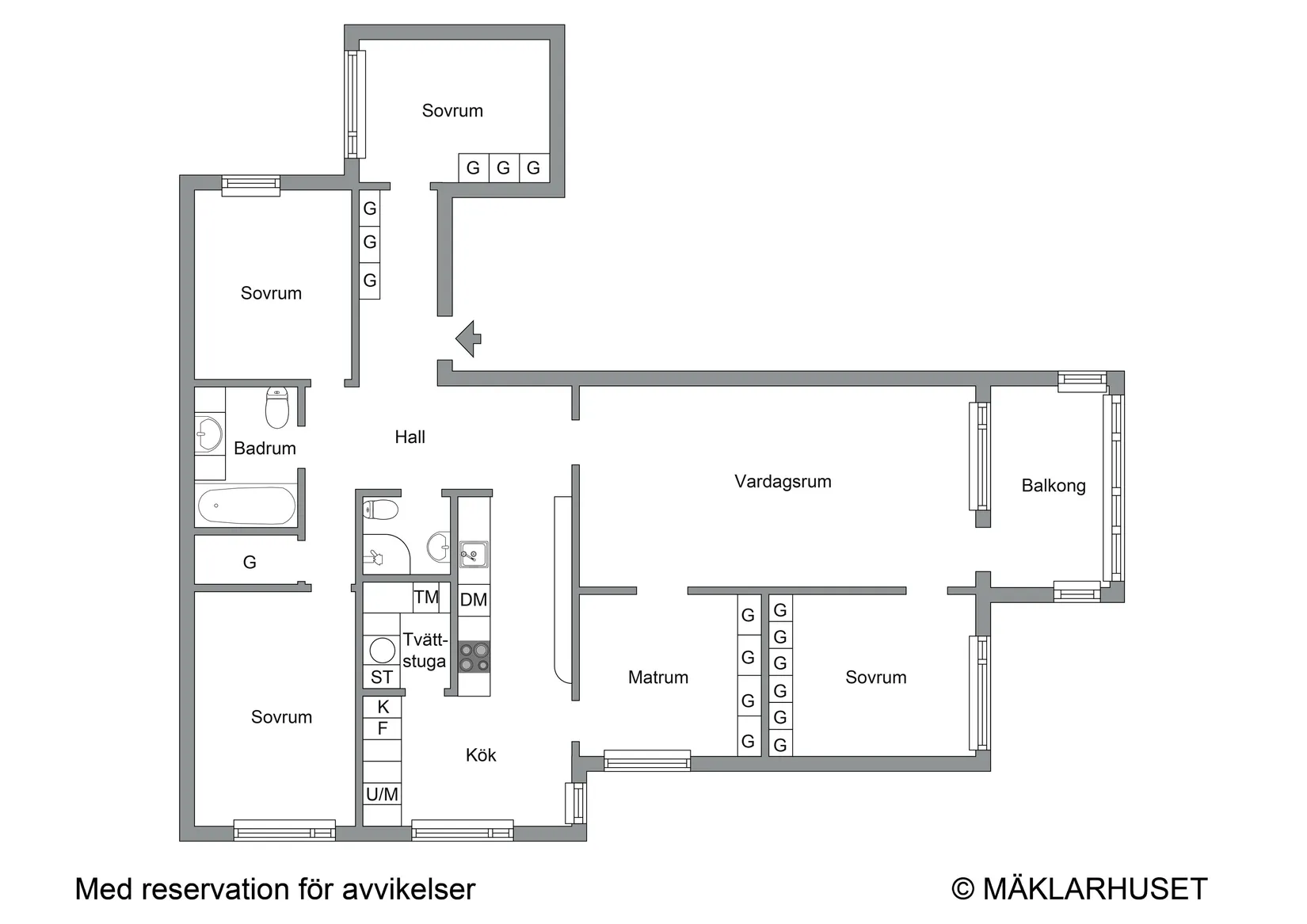 Bostadsrätt, Johan Enbergs Väg 60, Solna