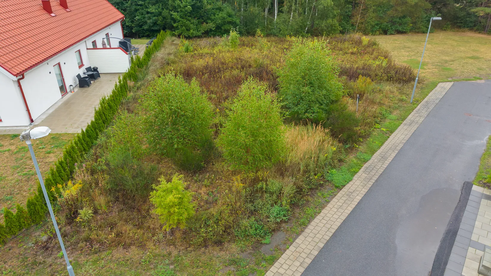Tomt, Henningsbergsvägen 43, Färlöv invid golfbana, Kristianstad