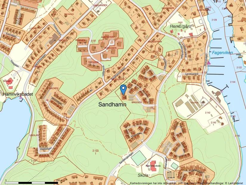 Radhus, Däckvägen 42, Sandhamn, Nynäshamn