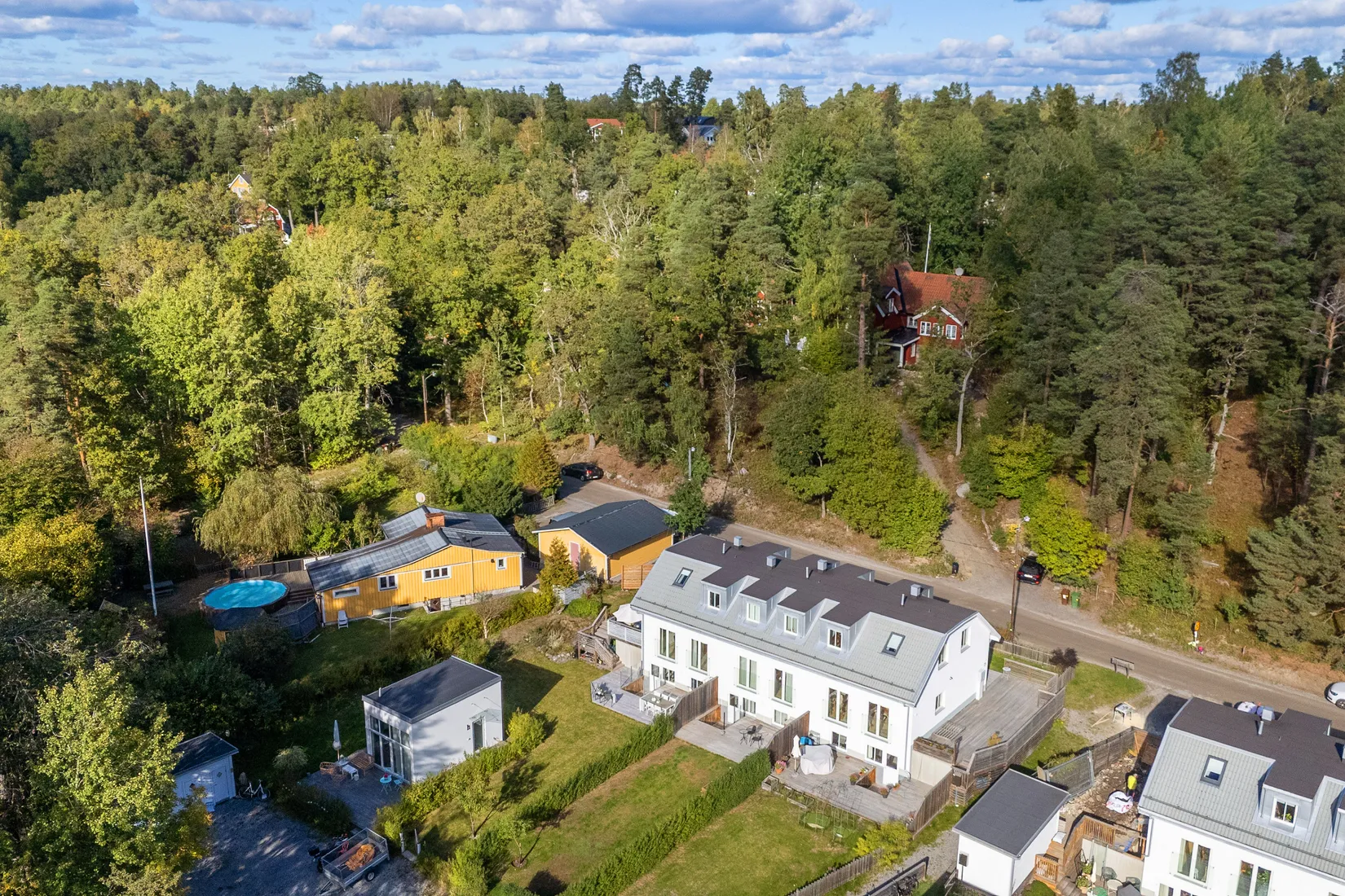 Radhus, Solviksvägen 23G, Kummelnäs, Nacka