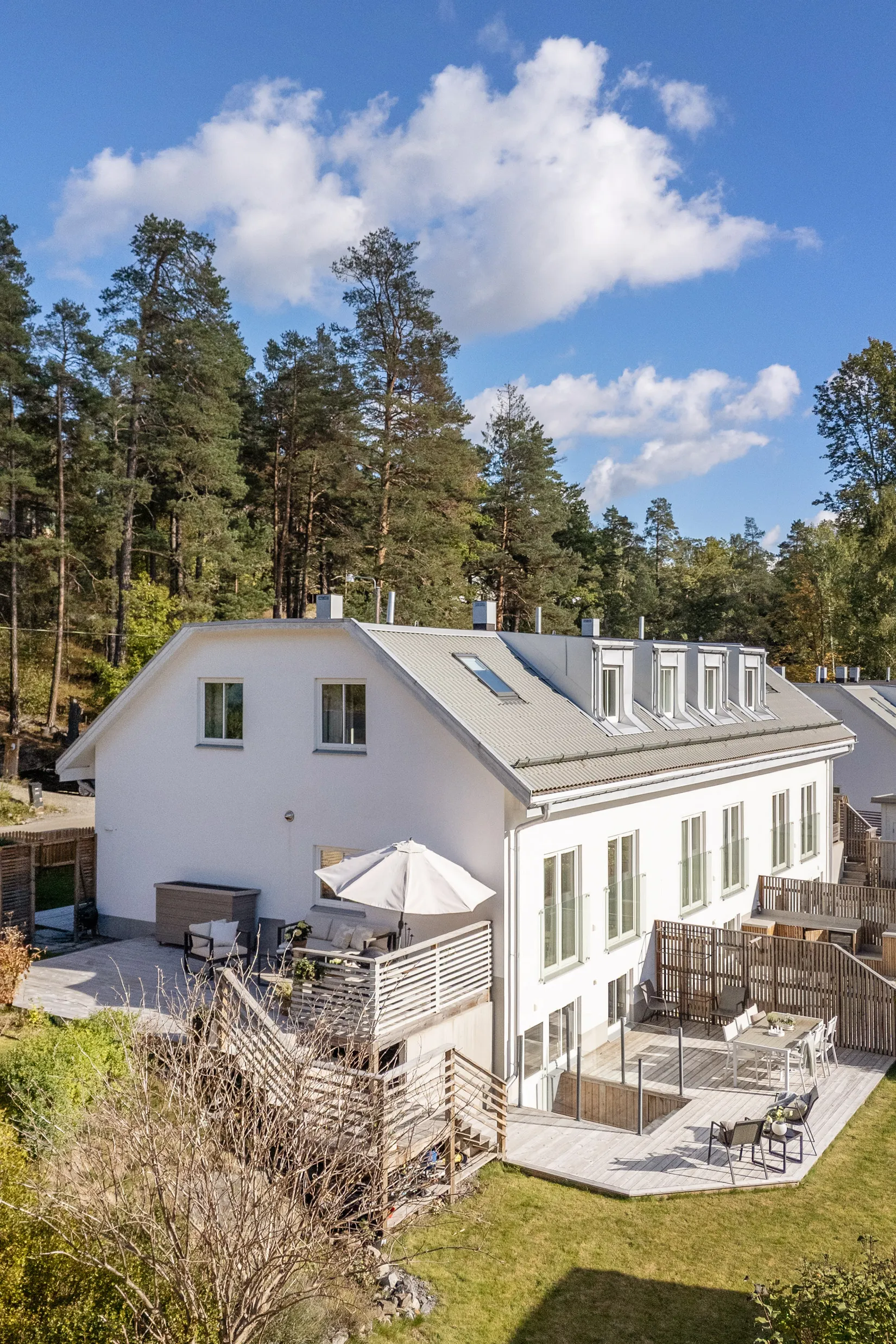 Radhus, Solviksvägen 23G, Kummelnäs, Nacka