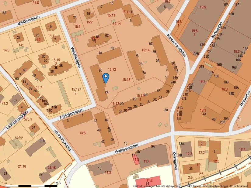 Bostadsrätt, Valhallavägen 2B, Centrala Mora, Mora