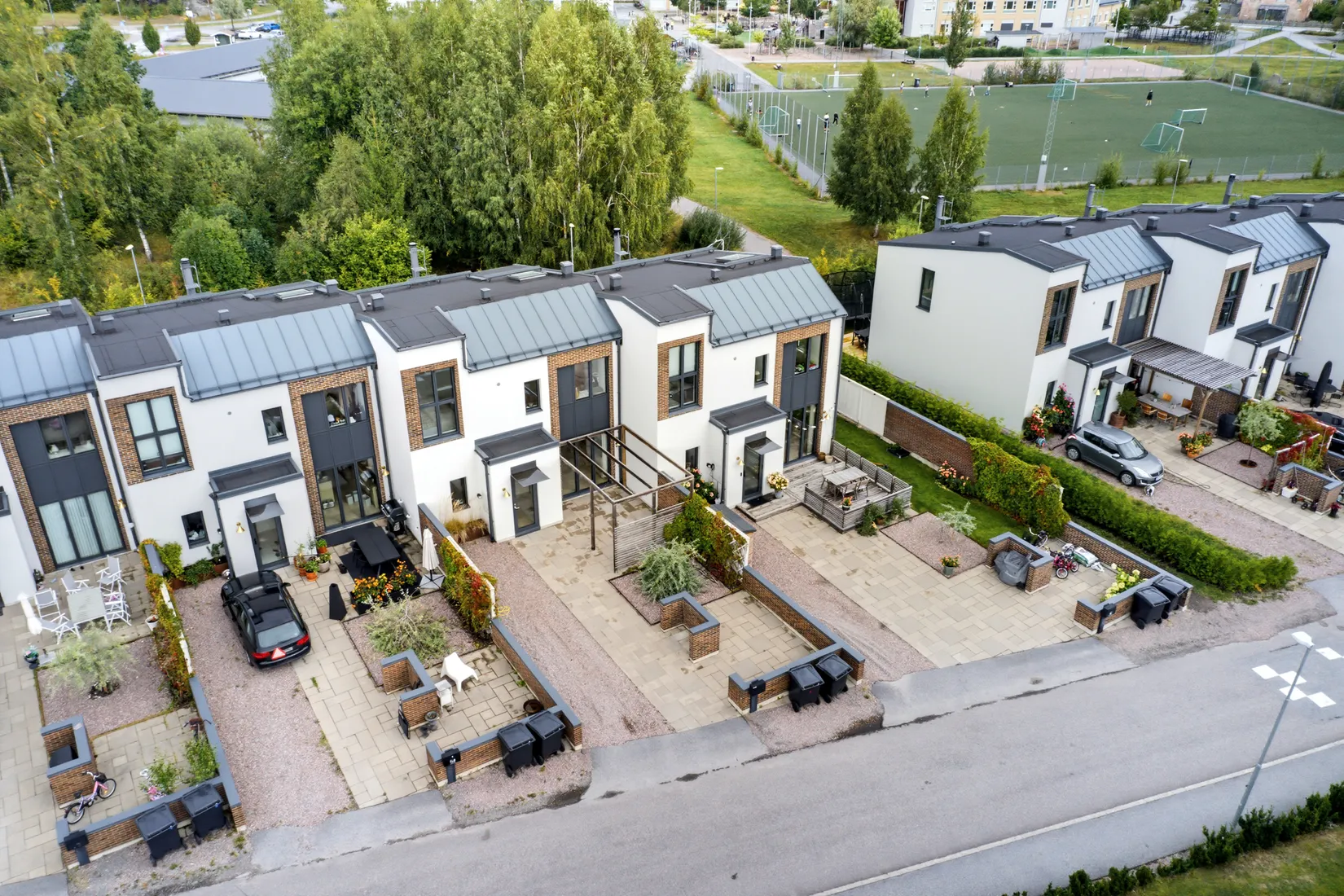 Radhus, Skogstorpsvägen 20, Lindbacken, Uppsala