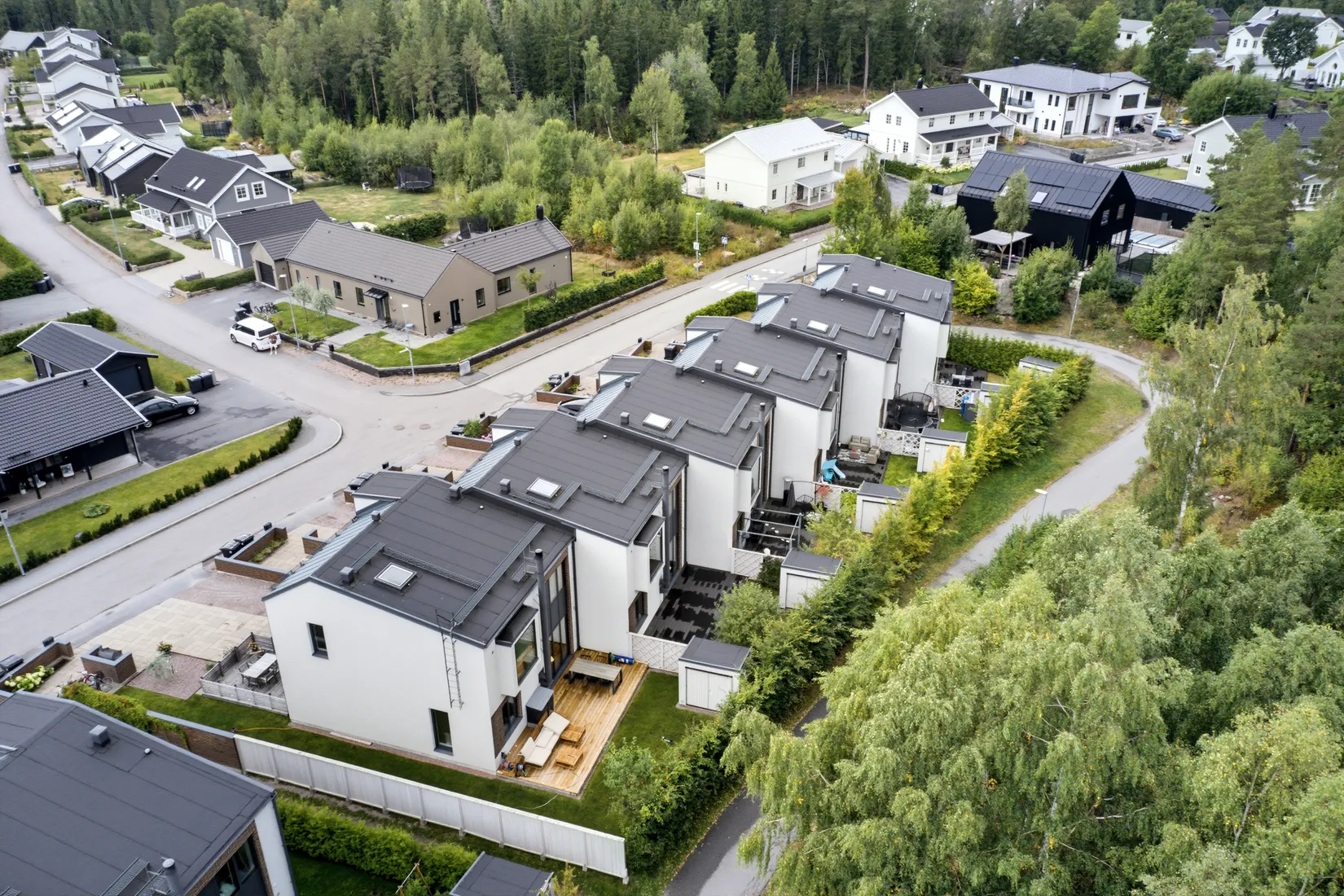 Radhus, Skogstorpsvägen 20, Lindbacken, Uppsala