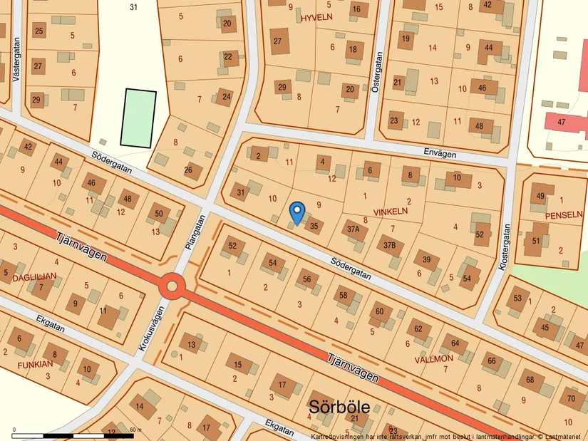 Villa, Södergatan 35, Sörböle, Skellefteå