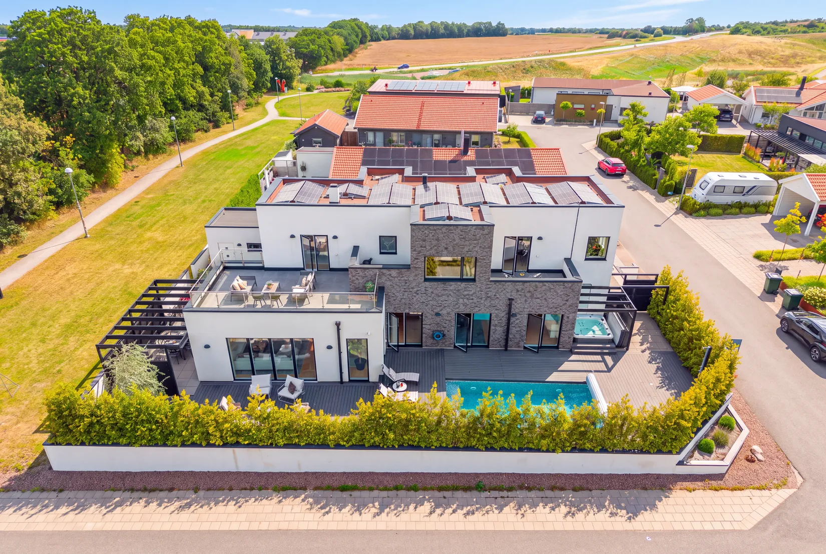 Villa, Ekerödsgatan 1, Mariastaden, Helsingborg