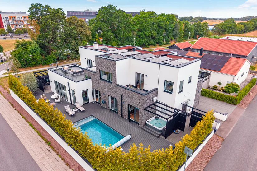 Villa, Ekerödsgatan 1, Mariastaden, Helsingborg