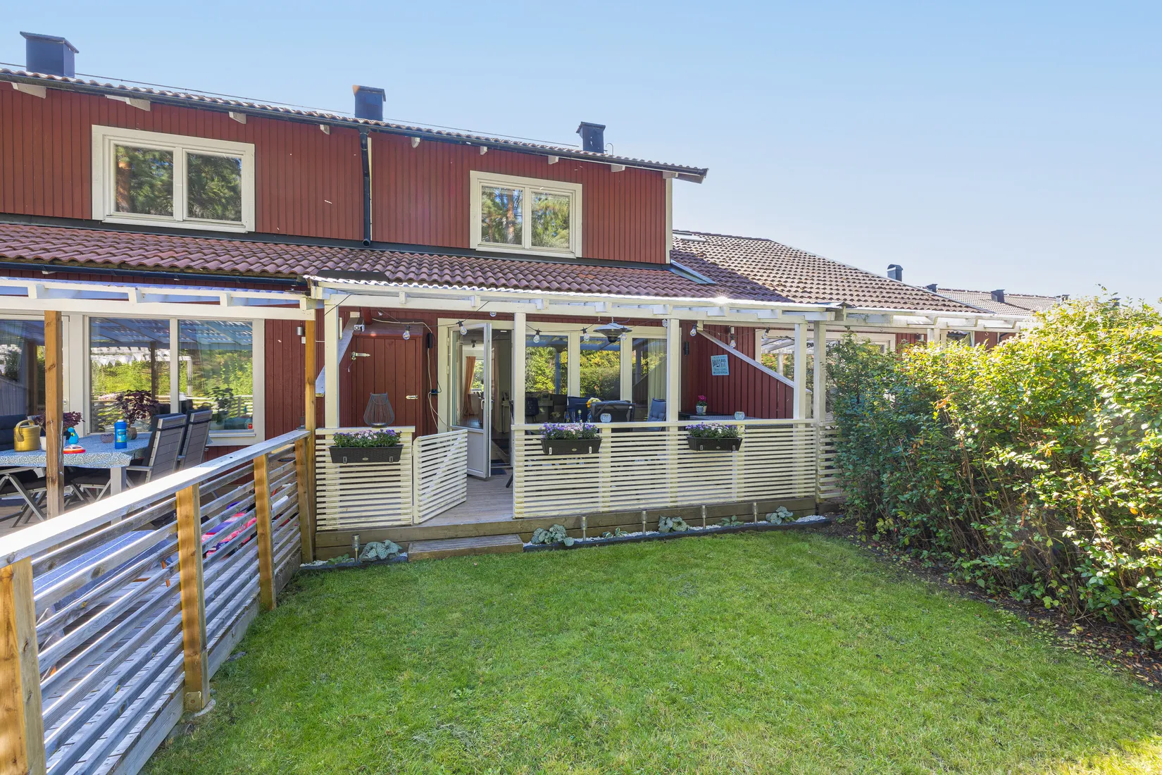 Radhus, Tegvägen 33, Solgårdsgärde, Vallentuna