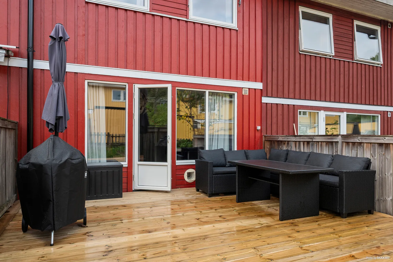 Radhus, Krokdalsvägen 42, Bollebygd