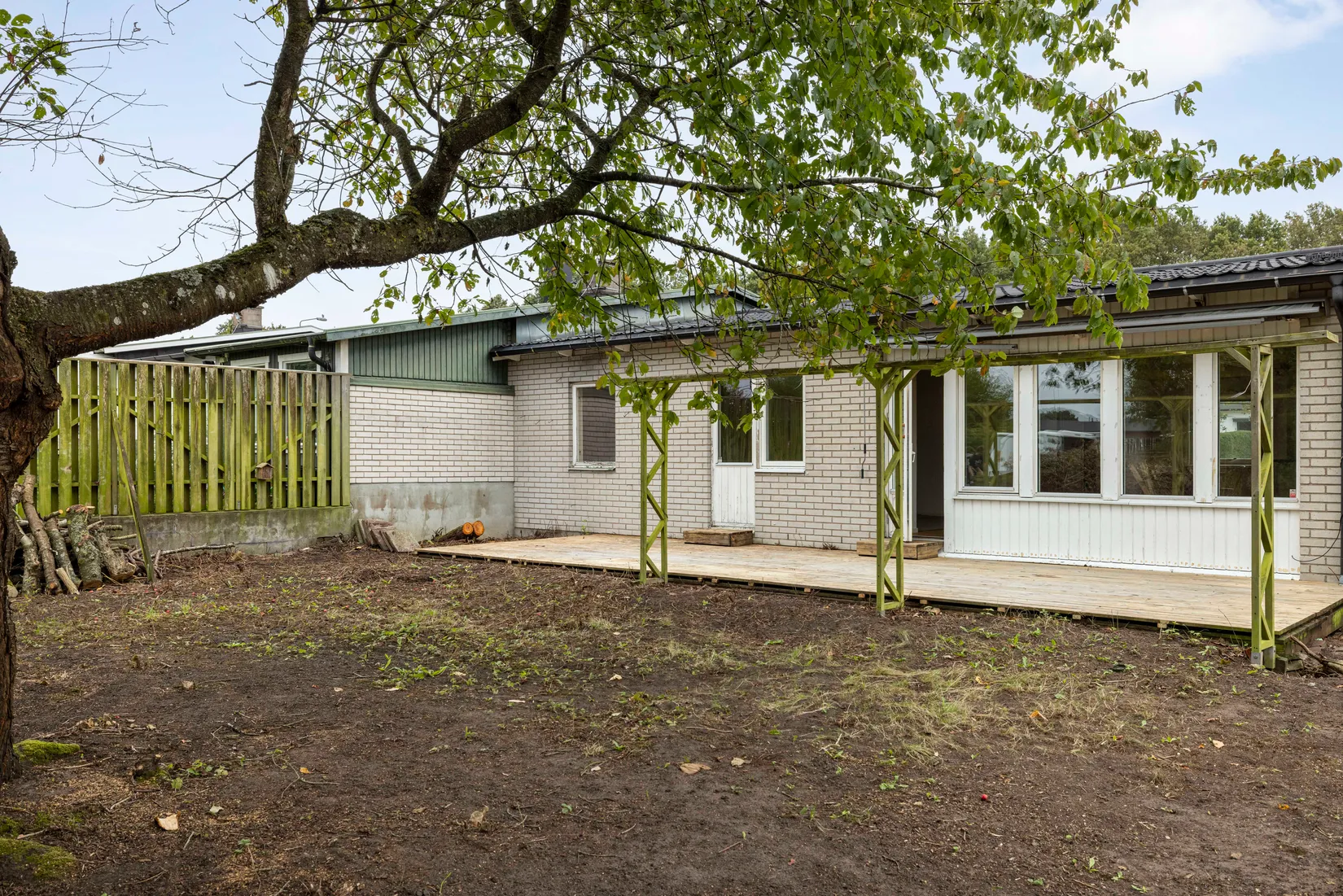 Radhus, Bonnagårdsvägen 23, Söndrum, Halmstad