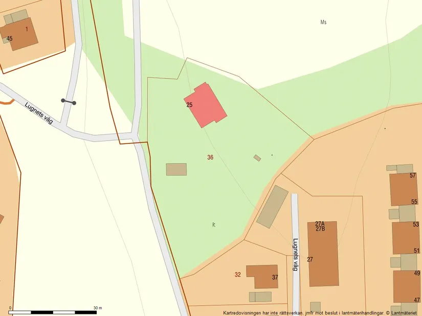 Villa, Lugnets väg 25, Hovshaga, Växjö