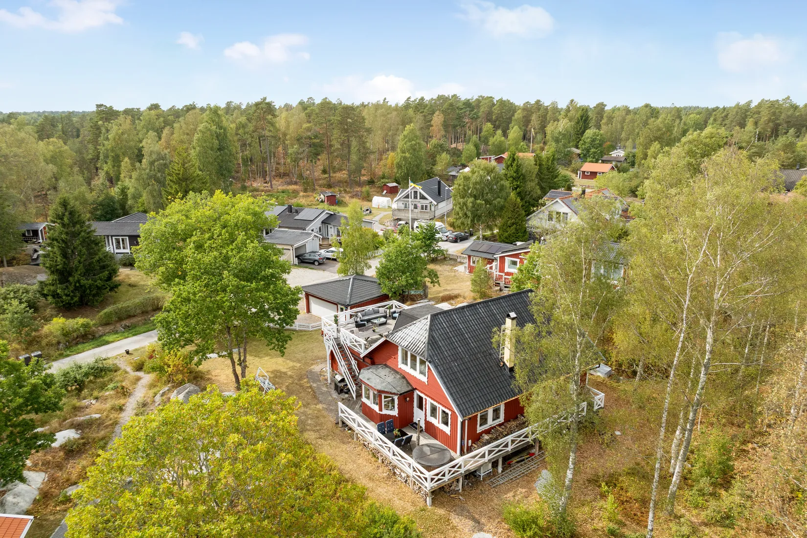 Villa, Sånglärkavägen 17, Skokloster Söderskogen, Håbo