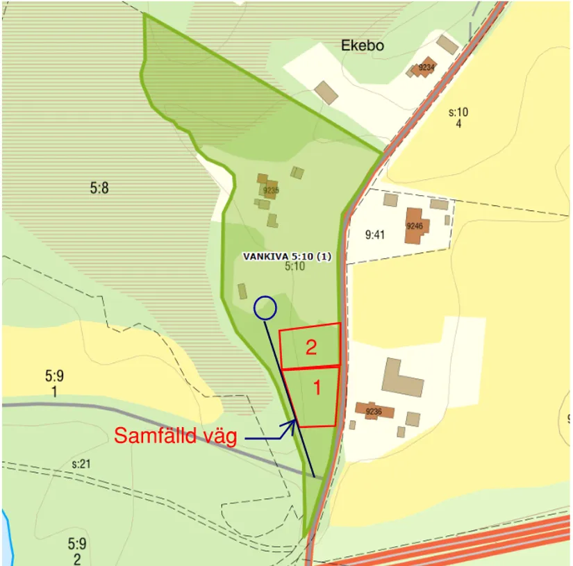 Tomt, Skönabäck 9250, Hässleholm