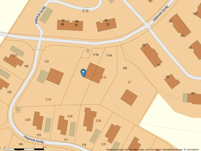 Radhus, Heljereds byväg 111B, Kållered - Heljered, Mölndal